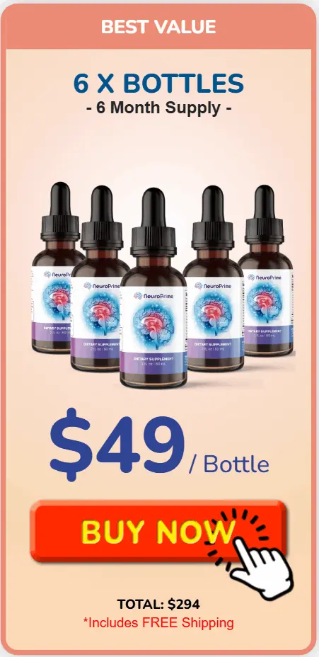 NeuroPrime- 6 Bottle